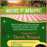 Merrillan Meals & Music - Derek Brown