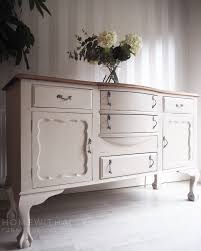 French Oak Sideboard Painted In Cream Painting Antique Furniture Painted Sideboard Sideboard Unit
