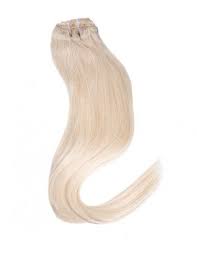 Extensions à clips classiques 70g royal extension longueur : Extension Blonde Platine 50cm Extension A Clip Xxxl Extens Hair
