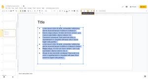 How do i wrap text around picture in google slides? How To Format Text In Google Slides Brightcarbon