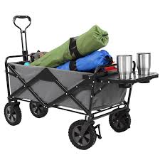 Folding Wagon With Table Assorted Colors Sam S Club In 2020 Folding Wagon Simple Storage Wagon