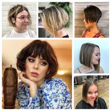 The mid part also helps balance the face shape by creating the illusion this very short, layered bob haircut is a classic shape modernized by a strong, chippy fringe. Best Short Bob Hairstyles For Every Face Shape Star Hairstyles