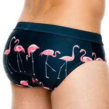 Costumi Da Bagno Da Uomo Con Stampa Fenicotteri Slip Da Bagno Neri A Vita Bassa Con Coulisse Ra Costume Da Bagno Da Uomo Costumi Da Bagno Uomo Costumi Da Bagno
