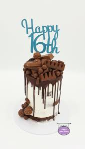7 inches of diameter and 15cm of height to feed 20 people. Chocolate Extravaganza 16th Birthday Cake Amys Bake House