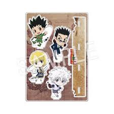 See more ideas about hunter x hunter, killua, hunter anime. Hunter X Hunter Acrylic Diorama Set Gon Killua Leorio Kurapika Ver Anime Toy Hobbysearch Anime Goods Store