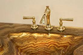 You only need a few inexpensive supplies to create a gorgeous faux antique brass finish that's perfect for hardware, light fixtures, and more! Newport Brass Meridian Design Build