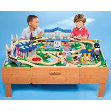 Imaginarium metro line 100 piece train table espresso toys r. Imaginarium Toys R Us Train Table Novocom Top