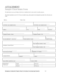 Maybe you would like to learn more about one of these? Sample Client Intake Form Catholic Legal Immigration Network Inc