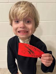 Our friend Otto went HOME, but he wasn't alone as he and his family checked  out. His new friends gathered for a picture together. This is what we can  give them during