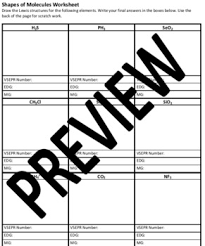 Cram.com makes it easy to get the to keep the premium formatting on this set and enjoy cram ad free, upgrade your membership. Molecular Geometry Activity Worksheets Teachers Pay Teachers