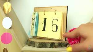 Diy Calendar Credit Troom Troom Diy Calendar Summer Room Decor Homemade Gifts