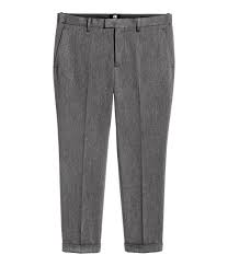 Cropped Suit Pants H M For Men Mens Editorial Latest Mens Fashion H M Men