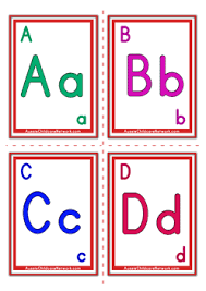 Super cute alphabet coloring pages; Alphabet Flashcards Classic Alphabet Letter Aussie Childcare Network
