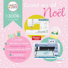 En effet, chaque quiz réussi vous attribue un point. Le Grand Jeu De Noel Avec Creativ Decoupe Husqvarna Viking Ma Petite Mercerie Ma Petite Mercerie Le Blog