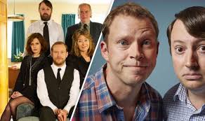 David Mitchell And Robert Webb Reunite With Peep Show Writer Tv Radio Showbiz Tv Express Co Uk