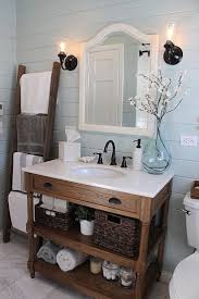 15 Beautiful Bathroom Ideas Farmhouse Bathroom Decor Farmhouse Bathroom Vanity Joanna Gaines House