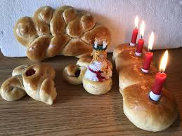 St Lucia Oder Geback Essen Nikolaus