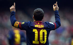 The wallpaper makes use of the blaugrana colors only. Lionel Messi Fc Barcelona Wallpaper Hd Wallpaper Download Wallpapers Pictures Photos