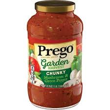 Prego Garden Harvest Mushroom Green Pepper 23 75 Oz Walmart Com Italian Sauce Prego Italian Sauce Prego Pasta Sauce
