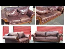 Leather furniture, while easy to wipe away the fur, is prone to scratches and tears from their claws and may need covered to protect it. Easy Leather Couch Repair Youtube