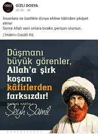 Kafkas Kartali Seyh Samil Kitap Iman Sanatcilar