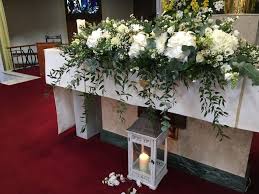 Wedding church flowers altar decorations. Pin On Projekty Do Wyprobowania