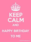 Images correspondant keep calm birthday images