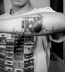 Image Result For Drums Tattoo Drum Tattoo Tattoos Small Tattoos