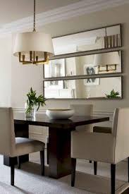 60 Genius Small Dining Room Design Ideas In 2020 Dining Room Mirror Decor Apartment Dining Apartment Dining Room