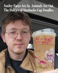 🔗: https://on.wsj.com/43jJZuD Starbucks baristas are indulging their inner  artists, drawing smiley faces, dogs and other doodles