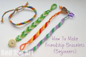 Once you learn the easy embroidery floss necklace wrapping technique, you can use the. How To Make Friendship Bracelets Beginners Red Ted Art Make Crafting With Kids Easy Fun