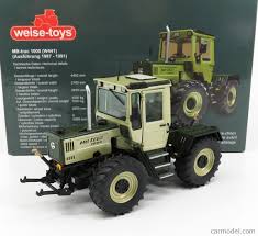 Weise Toys 1043 Scale 1 32 Mercedes Benz Mb Trac 1000 Tractor 1983 Gold Green Tractors Mercedes Benz Daimler Benz