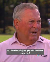 Golf announcer, Lanny Watkins, retires in style.