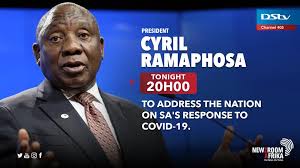President cyril ramaphosa says government will continue to work with business and labour to revive businesses and. Newzroom Afrika Coming Up President Cyril Ramaphosa Facebook