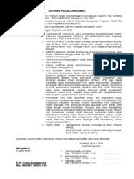 #contoh surat tugas perjalanan dinas. Contoh Laporan Perjalanan Dinas