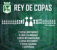 Así logró las 3 estrellas que adornan su escudo, sin contar con la coronación en la copa colombia que logró de la misma forma. Atletico Nacional Sigue Siendo El Rey De Copas Del Futbol Colombiano
