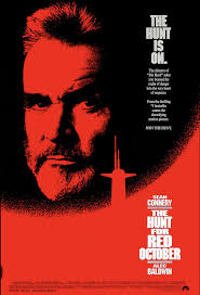 The Hunt for Red October" (1990) is a gripping Cold War thriller based