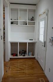 Shop kraftmaid cabinets, shenandoah cabinets, diamond cabinets and schuler cabinetry cabinets. Creating A Built In Hutch Kitchen Entry Makeover Day 3 Sawdust Girl