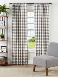 Get free shipping on qualified buffalo check curtains or buy online pick up in store today in the window treatments department. Cotton Twill Buffalo Check Rod Pocket Curtain Pair