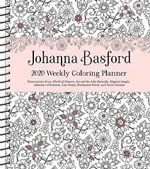 846 x 1083 pixels file type: Pdf Download Free Johanna Basford 2020 Weekly Coloring Planner Calen
