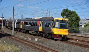 Queensland Rail Inbound Service Emu Set 60 At Nundah Probably Heading For Springfield Model Trains Train Brisbane Australia