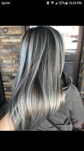 Pin By Anna Burrelli On Hair Styles Brown Hair With Ash Blonde Highlights Ash Gray Hair Color Grey Hair Color
