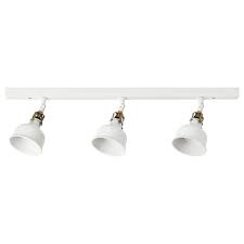 hektar ceiling track 3 spots dark grey ikea