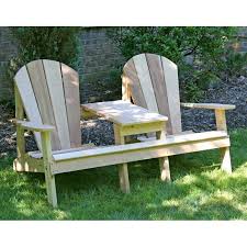 Celso Wood Adirondack Chair With Table In 2020 Wood Adirondack Chairs Rustic Outdoor Furniture Teak Adirondack Chairs
