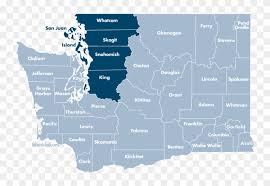Us state counties alabama 372 x 478. Washington State Map With Island King San Juan Skagit Atlas Clipart 4511179 Pikpng
