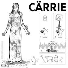 Ed Harrington Illustrations And Comics Horror Fans Horror Movie Characters Horror Movie Scenes