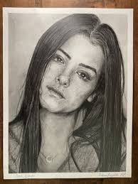 Digital Download Of Charli D Amelio Etsy Sketches Of People Draw So Cute People Girl Drawing Sketches