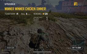 First Win Of 1 0 Enjoy Thisisbattleroyale Pubg Winner Winner Chicken Dinner Youtube Enjoyment