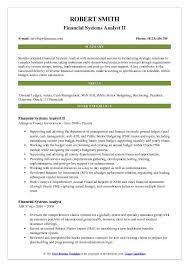 High proficiency in financial modelingwhat is financial modelingfinancial modeling is performed in excel to forecast a company's financial performance. Financial Systems Analyst Resume Samples Qwikresume