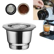 Filtre En Acier Inoxydable Cafe Reutilisable Cafe Nespresso Capsule Faire Pour Kiliaadk800 Achat Prix Fnac